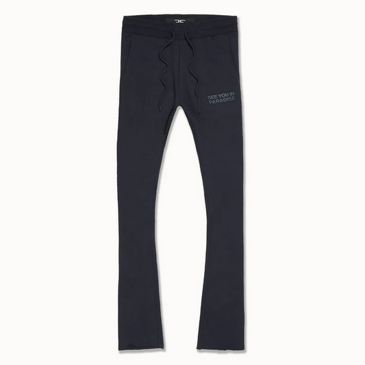SEE YOU IN PARADISE TONAL STACKED SWEATPANTS by Jordan Craig