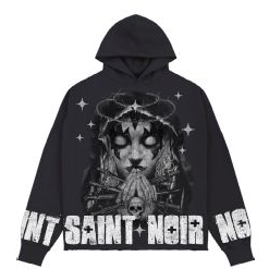 ROKU STUDIOS SAINT NOIR HOODIE by ROKU