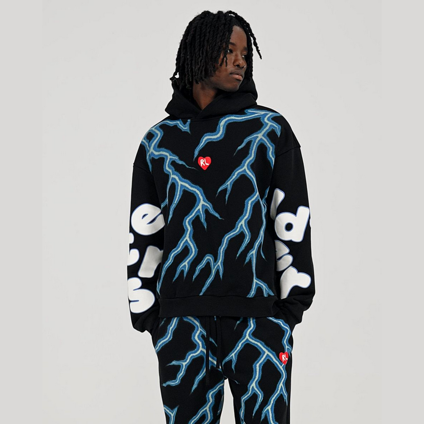 RED LETTERS Race to Jesus V2 Scattered Hoodie