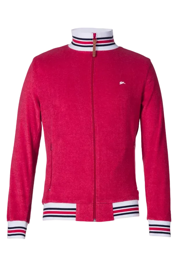 A TIZIANO TYLER FRENCH TERRY TRACK JACKET