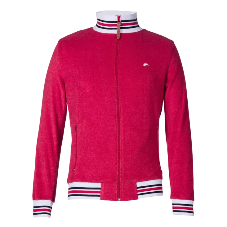 A TIZIANO TYLER FRENCH TERRY TRACK JACKET by A TIZIANO