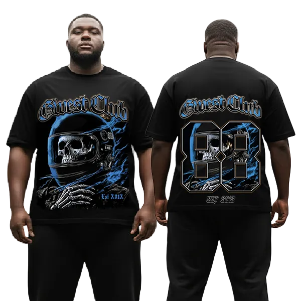 G WEST RHINESTONE DEAD ZONE CRUISER TEE