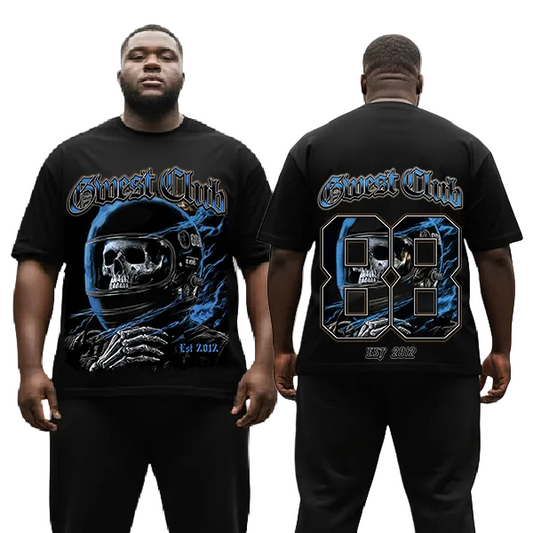 G WEST RHINESTONE DEAD ZONE CRUISER TEE by G-WEST