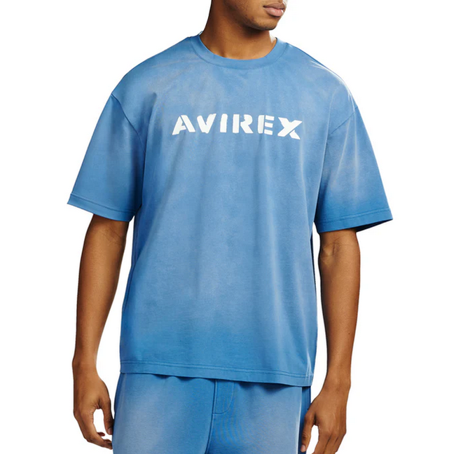 AVIREX DISTRESSED ICON TEE by AVIREX