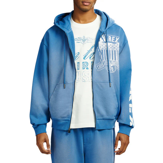 AVIREX WASHED HOODIE by AVIREX