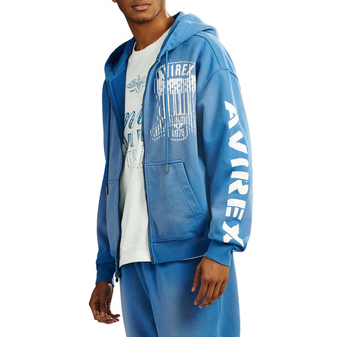 AVIREX WASHED HOODIE by AVIREX