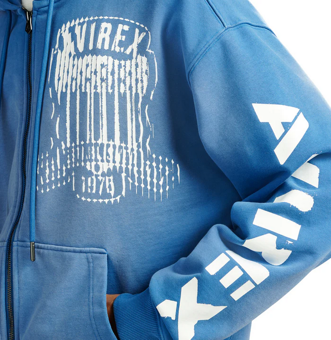 AVIREX WASHED HOODIE