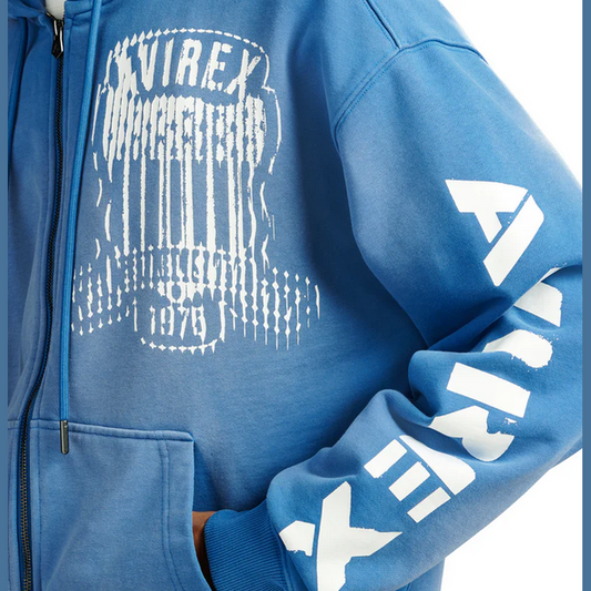 AVIREX WASHED HOODIE by AVIREX