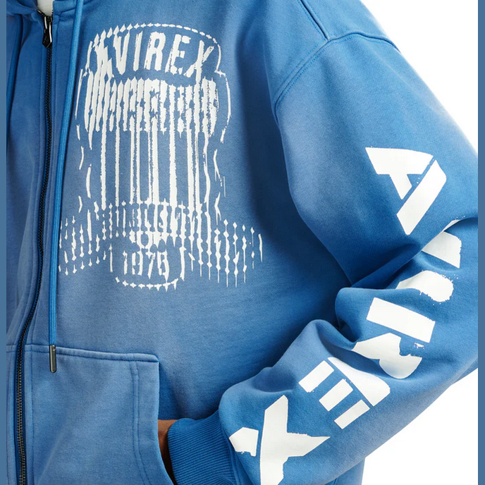 AVIREX WASHED HOODIE by AVIREX