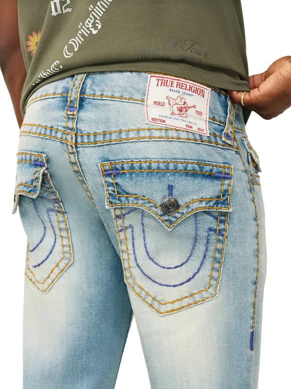 TRUE RELIGION RICKY SUPER T FLAP JEANS
