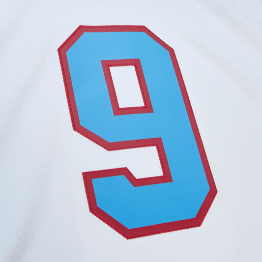 MITCHELL AND NESS TENNESSEE OILERS 1998 WHITE STEVE MCNAIR JERSEY by Mitchell and Ness