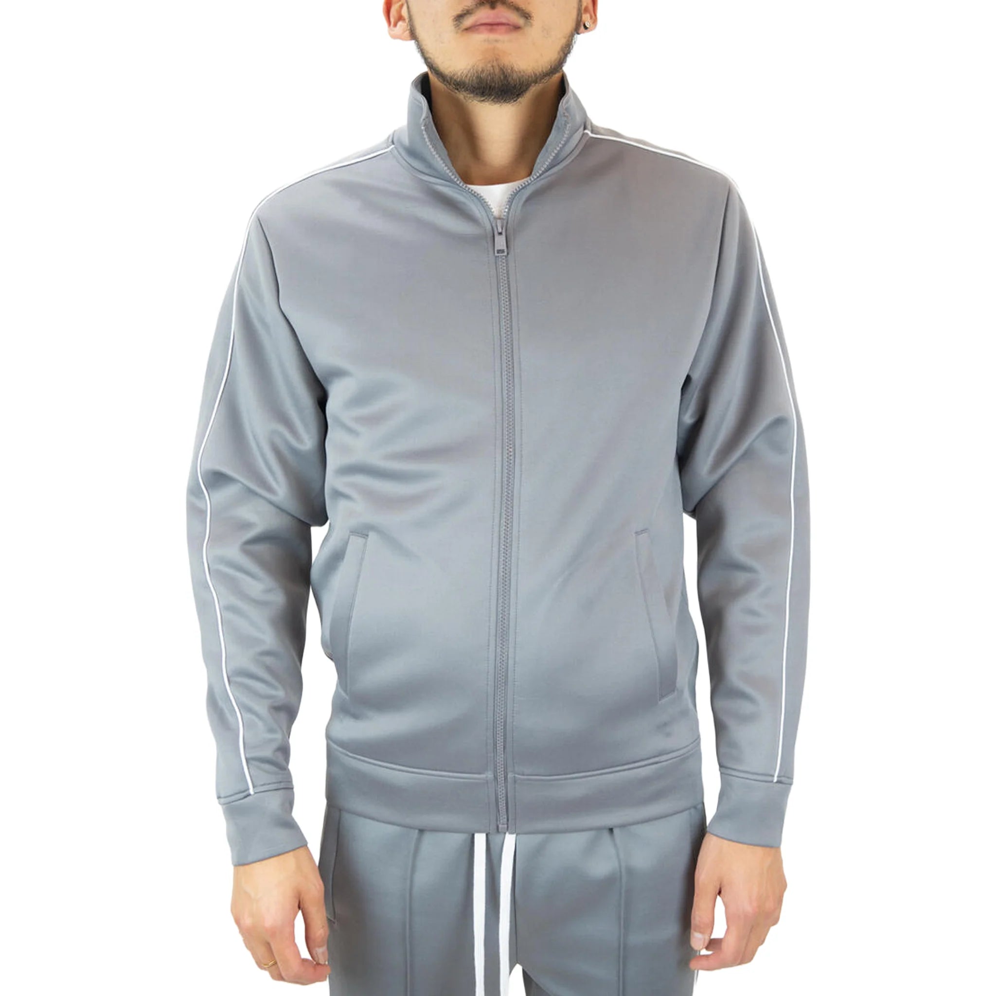 REBEL MINDS BT PIPING TRACK JACKET