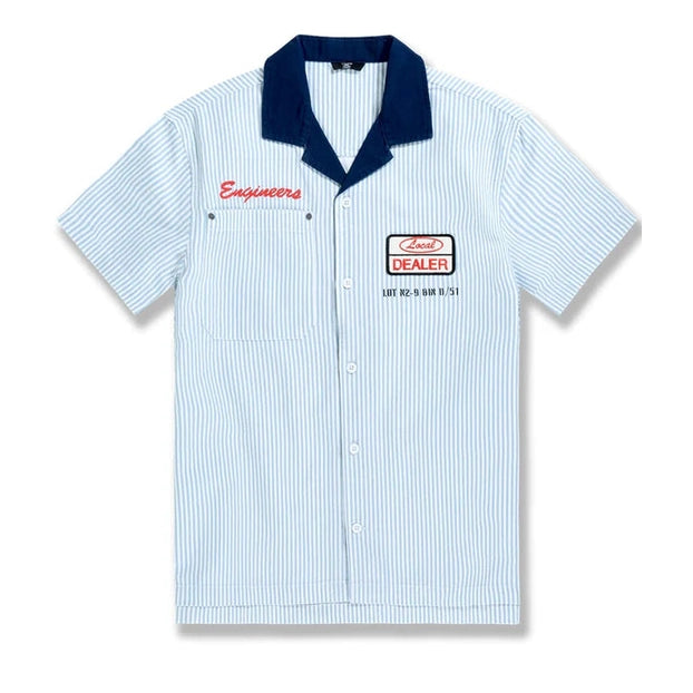 BOYS LOCAL ART DEALER CAMP SHIRT by Jordan Craig
