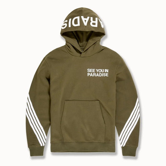 Big Men's See You In Paradise Pullover Hoodie by Jordan Craig