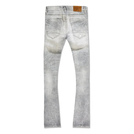 JORDAN CRAIG STACKED & CRYSTAL JEANS by Jordan Craig