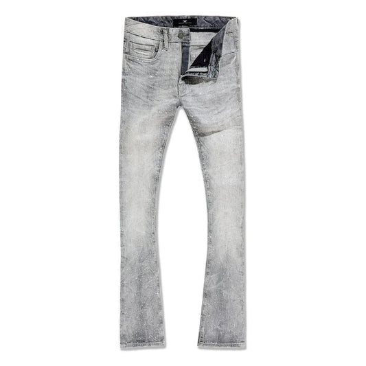 JORDAN CRAIG STACKED & CRYSTAL JEANS by Jordan Craig