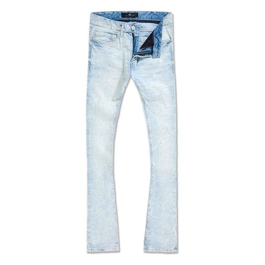 JORDAN CRAIG STACKED & CRYSTAL JEANS by Jordan Craig