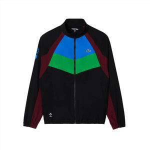 LACOSTE ジャージ US 5 LACOSTE ジャージ モノグラムジャカードトラックジャケット
