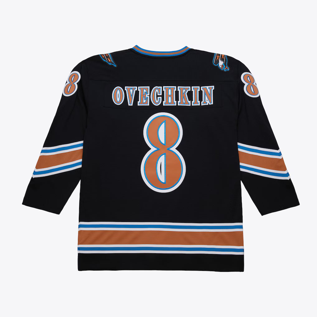 MITCHELL AND NESS NHL POWER PLAY ROOKIE WASHINGTON CAPITALS 2005 ALEXANDER OVECHKIN JERSEY by Mitchell and Ness
