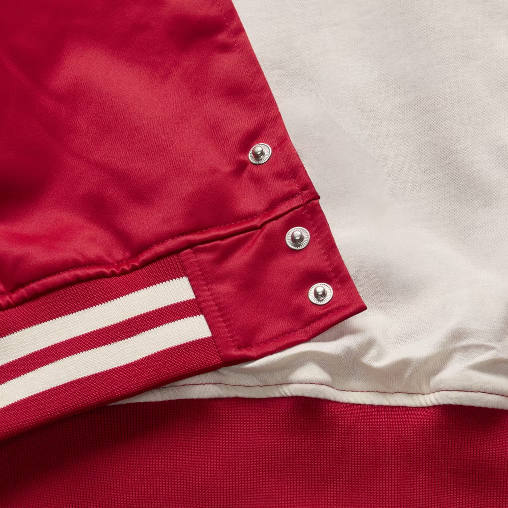 MITCHELL & NESS ATLANTA FALCON SATIN JACKET by Mitchell and Ness