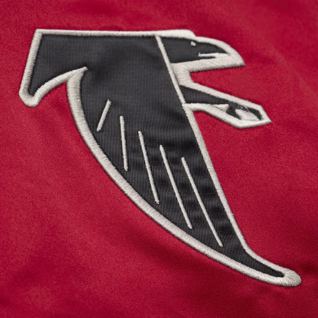 MITCHELL & NESS ATLANTA FALCON SATIN JACKET by Mitchell and Ness