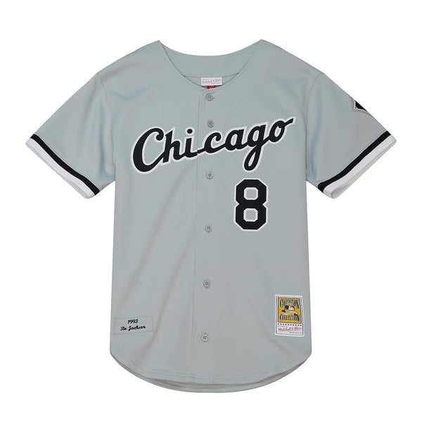 MITCHELL AND NESS MLB ROAD JERSEY CHICAGO WHITE SOX BO JACKSON 1993