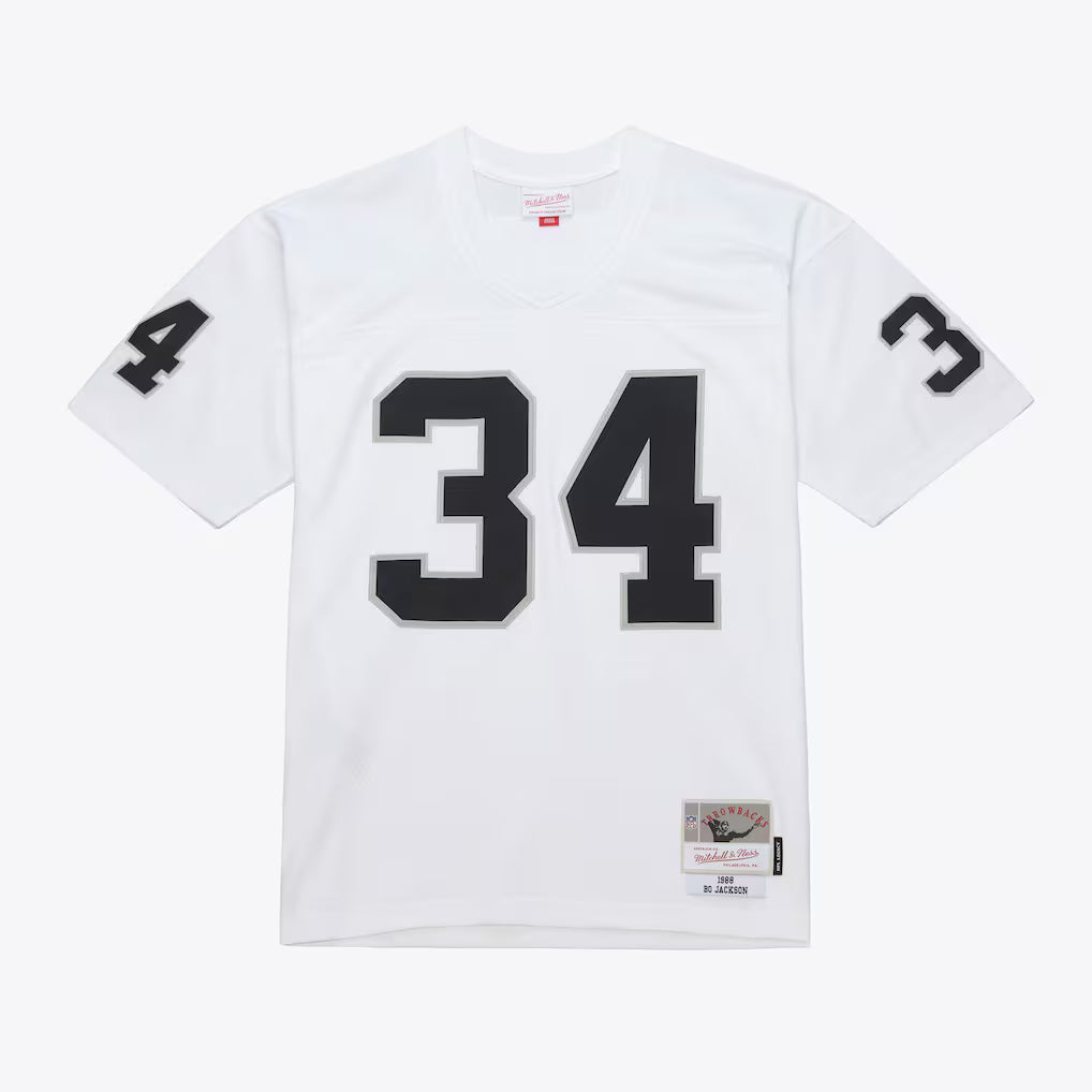 MITCHELL AND NESS NFL LEGACY BO JACKSON 1988 RAIDERS JERSEY by Mitchell and Ness