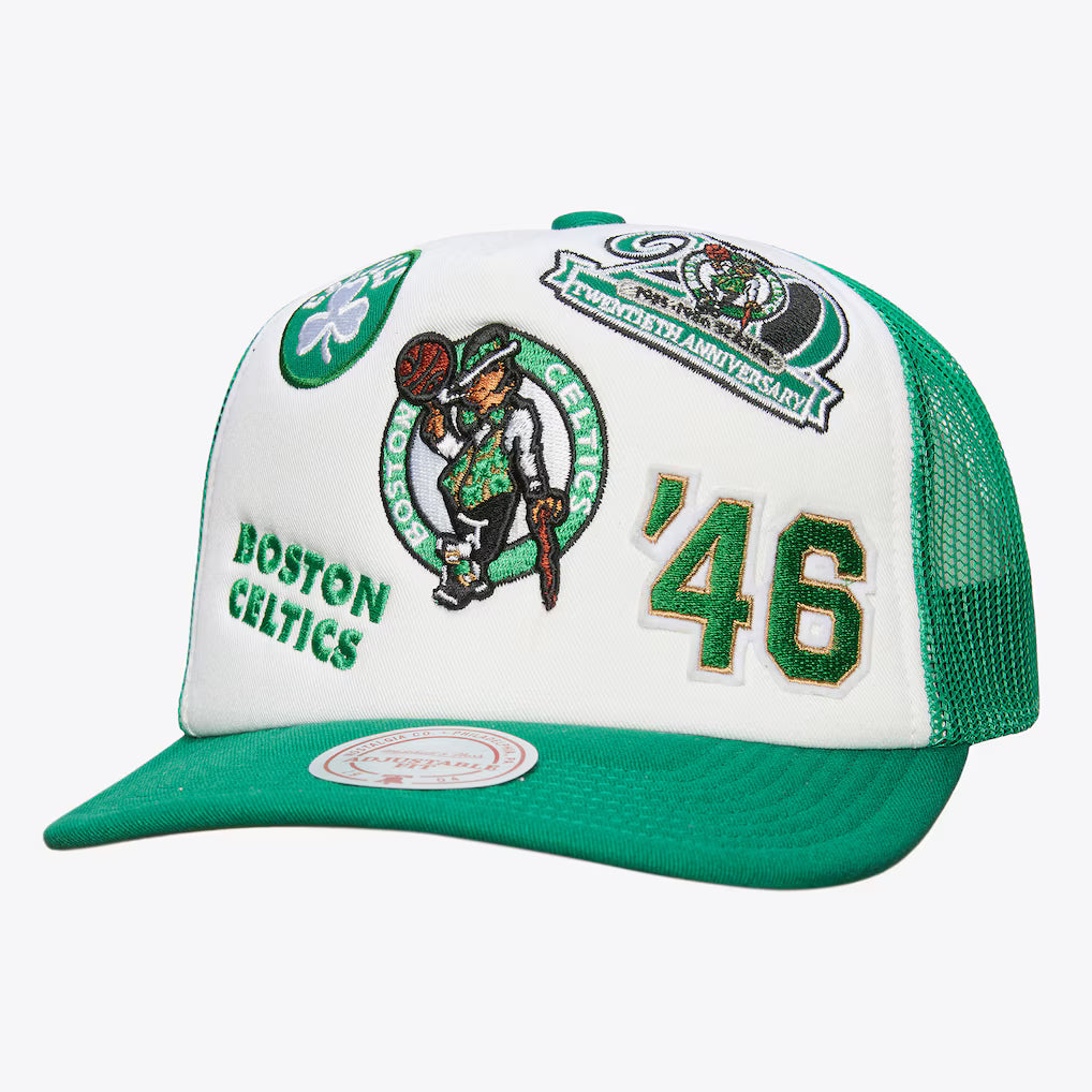 MITCHELL AND NESS BOSTON CELTICS HATS by Mitchell and Ness