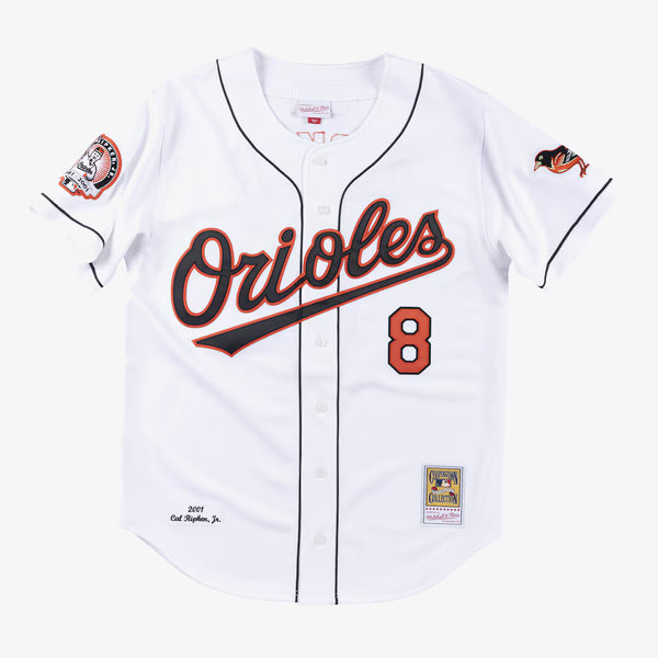 MITCHELL AND NESS AUTHENTIC BALTIMORE ORIOLES 2001 CAL RIPKEN JERSEY by Mitchell and Ness
