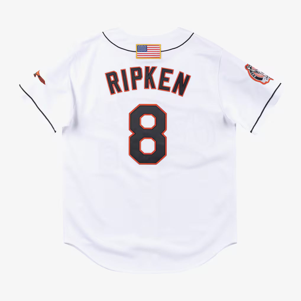 MITCHELL AND NESS AUTHENTIC BALTIMORE ORIOLES 2001 CAL RIPKEN JERSEY by Mitchell and Ness