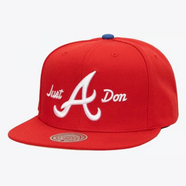 MITCHELL AND NESS BRAVES HAT by Mitchell and Ness