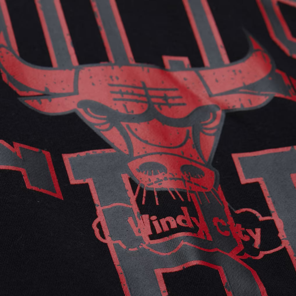 MITCHELL & NESS NBA SPLIT 3 CREWNECK SWEATER by Mitchell and Ness