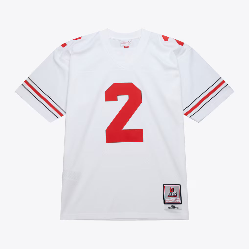 MITCHELL AND NESS OHIO STATE BUCKEYES 1986 CRIS CARTER JERSEY by Mitchell and Ness