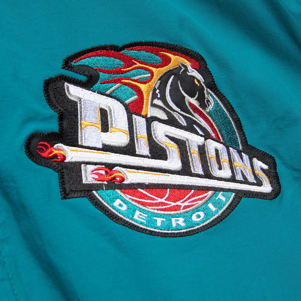 MITCHELL & NESS 1997-98 AUTHENTIC WARM UP JACKET DETROIT PISTONS by Mitchell and Ness