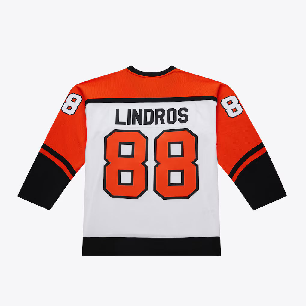 NHL WHITE JERSEY PHILADELPHIA FLYERS 1996 ERIC LINDROS