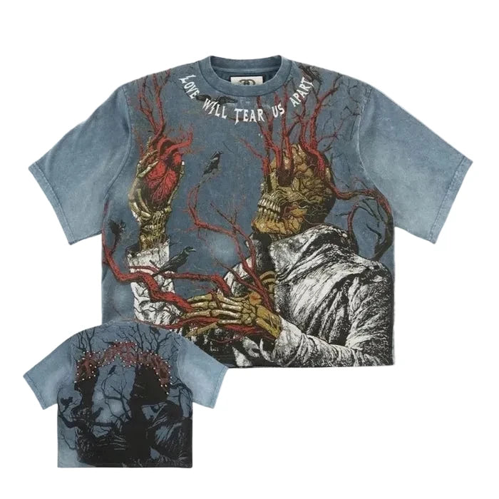 FROST HEARTLESS CROP TEE by Frost Originals