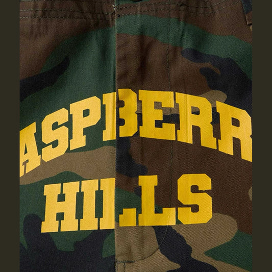 GV GALLERY RASBERRY HILLS CAMO SHORTS by GV Gallery