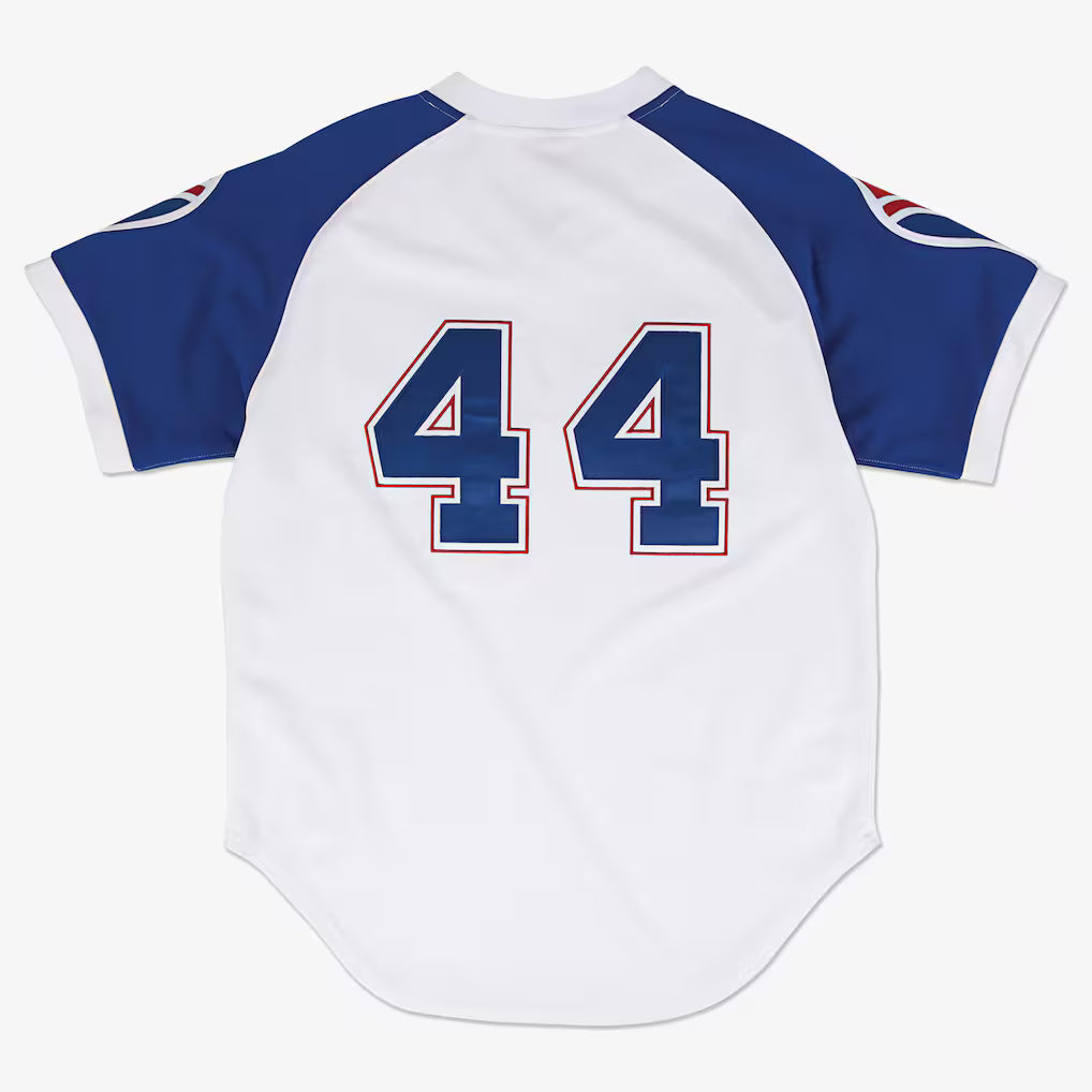 MITCHELL AND NESS Hank Aaron Braves 1974 Authentic Player Jersey