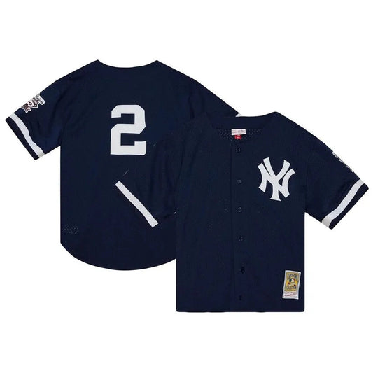 MITCHEL AND NESS ABBF5320-NAVY-JETER by Mitchell and Ness