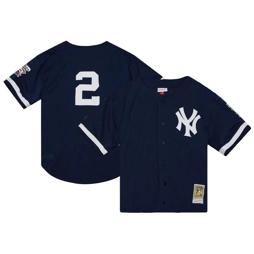 MITCHEL AND NESS ABBF5320-NAVY-JETER by Mitchell and Ness