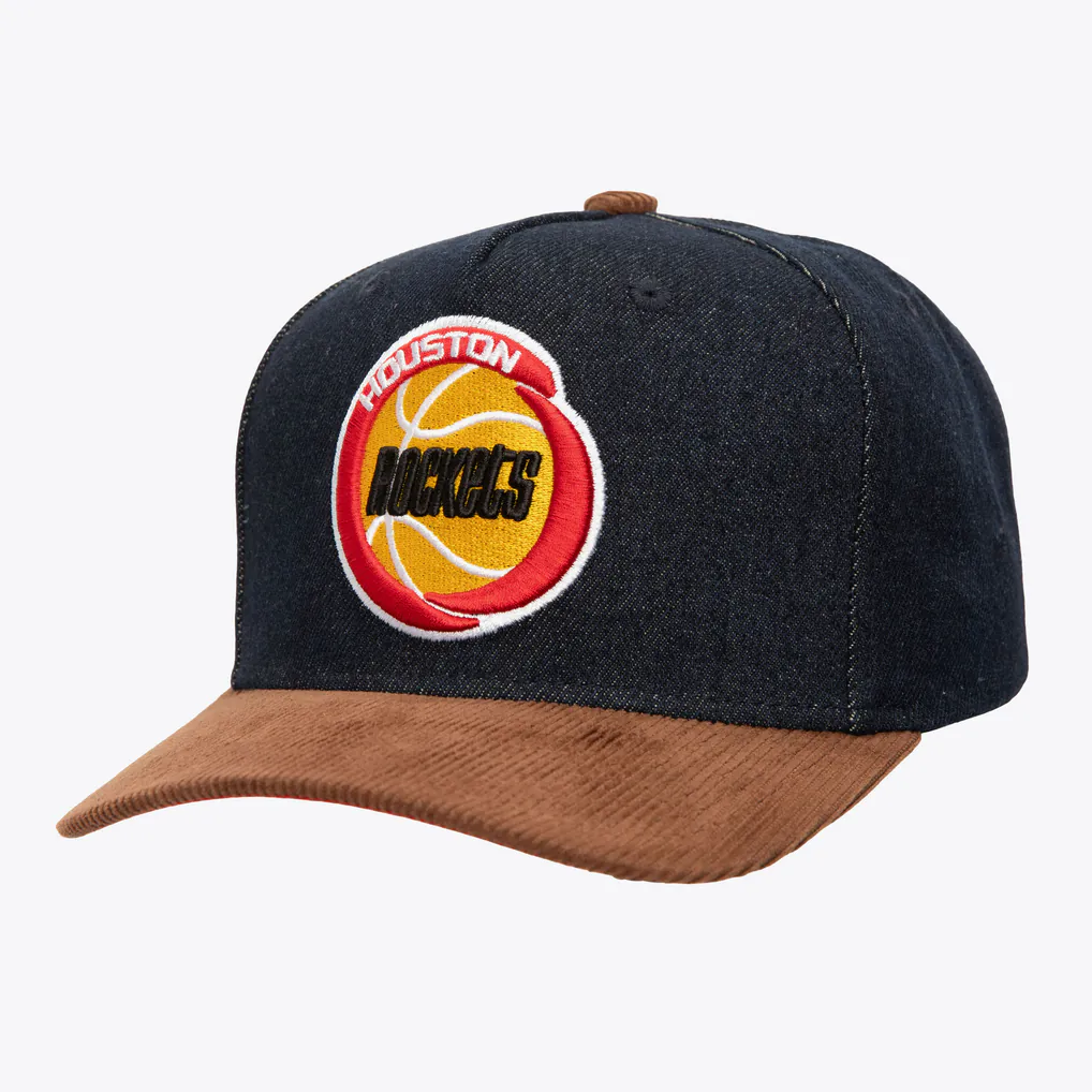 NBA D-STRESSED PRO SNAPBACK HWC ROCKETS by Mitchell and Ness