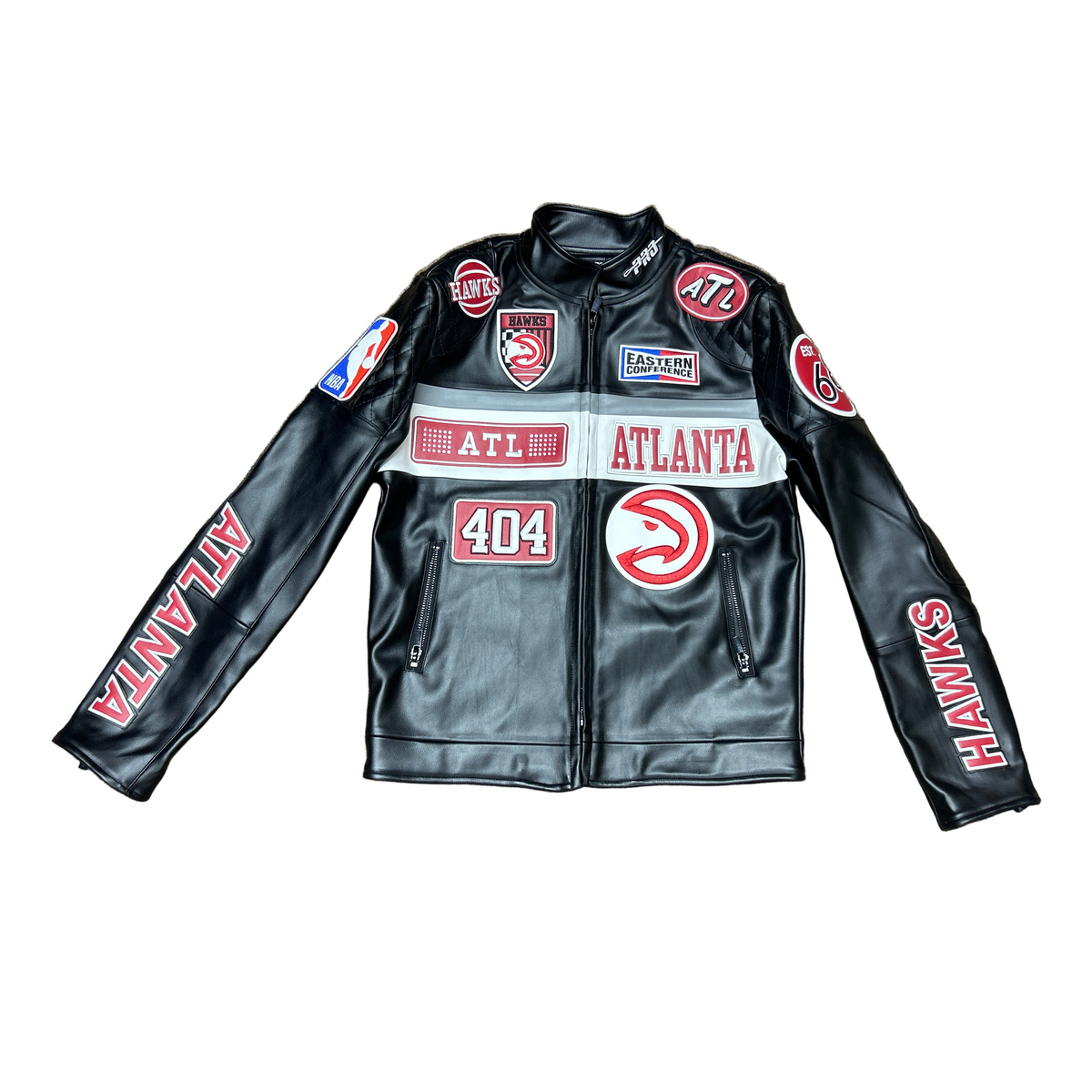 PRO STANDARD HAWKS MOTO JACKET by Pro Standard