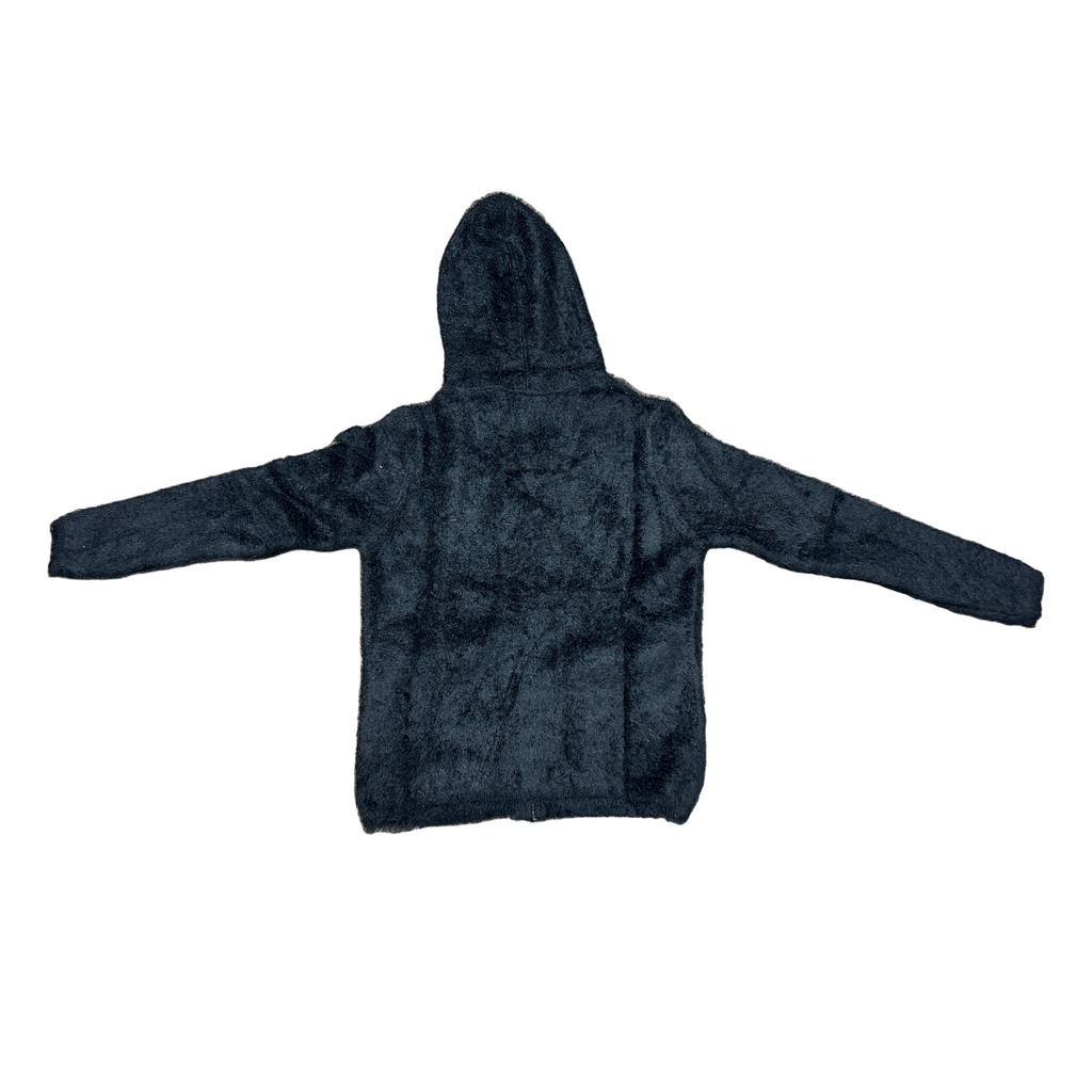 ONE IN A MILLION MOHAIR ZIP HOODIE