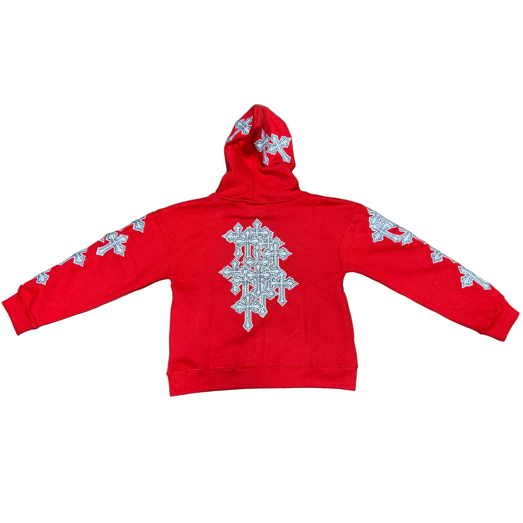 FWRD CRYSTALIZED TEMPLAR FLEECE HOODIE