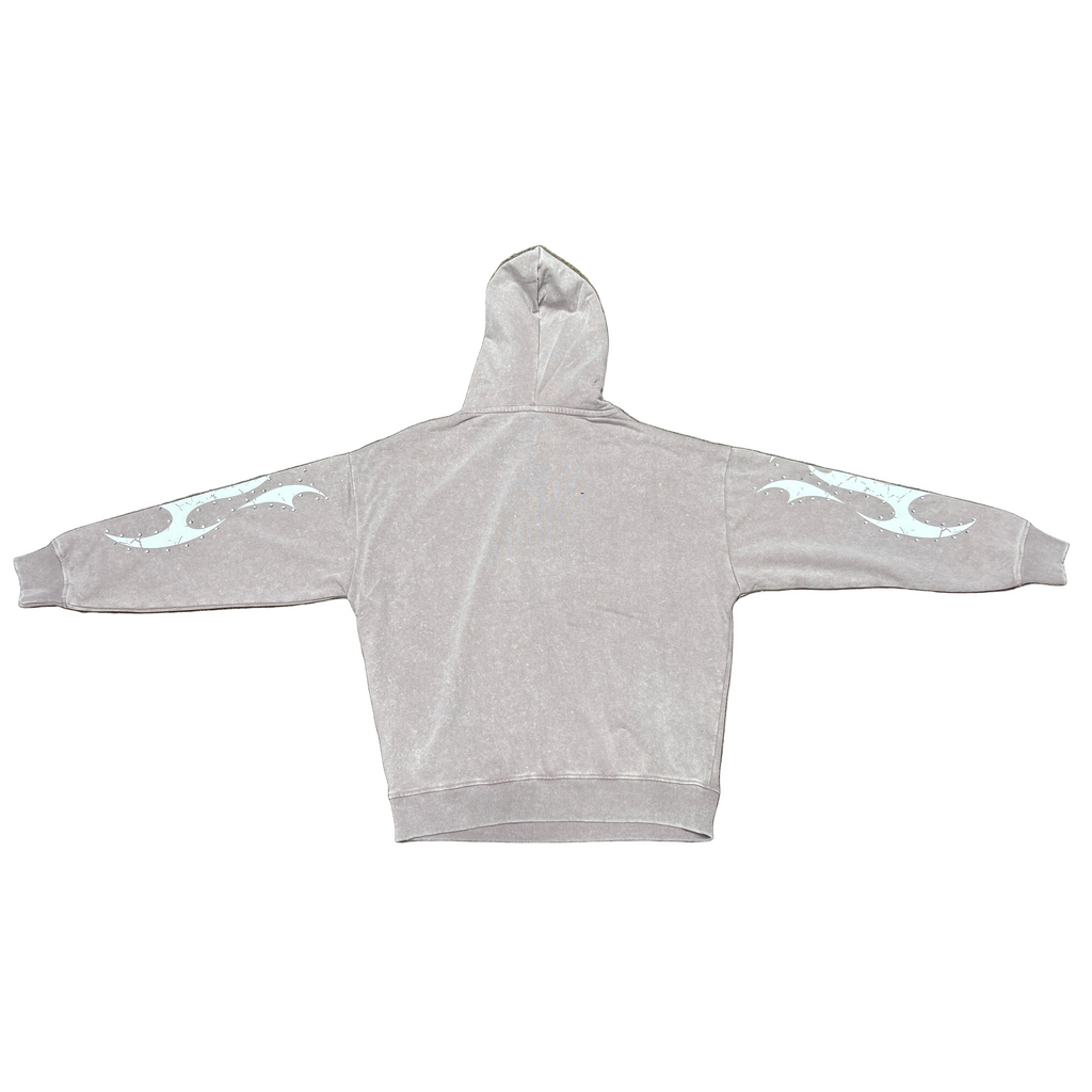 REBEL MINDS TRIBAL MINERAL OVERSIZED HOOIDE