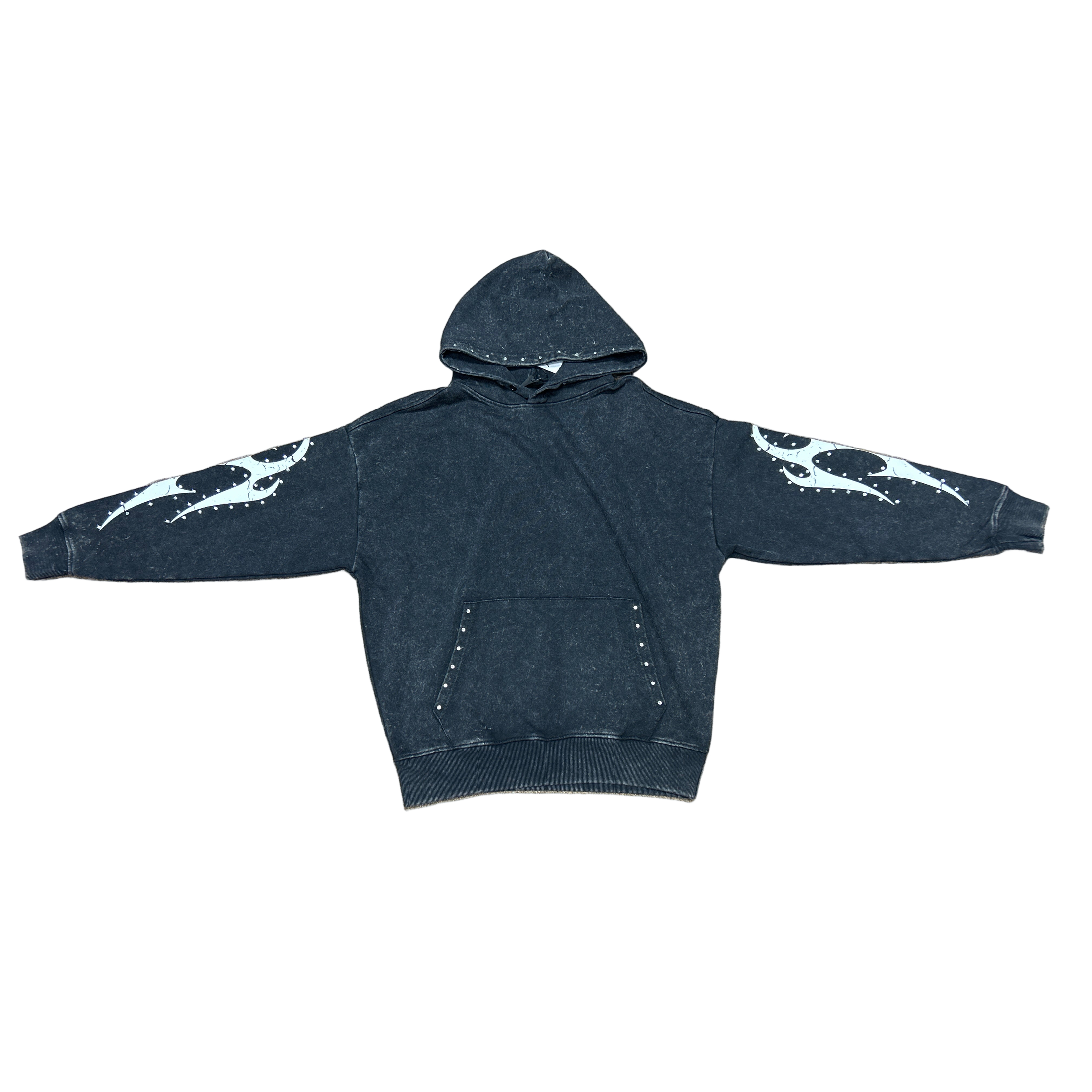 REBEL MINDS TRIBAL MINERAL OVERSIZED HOOIDE