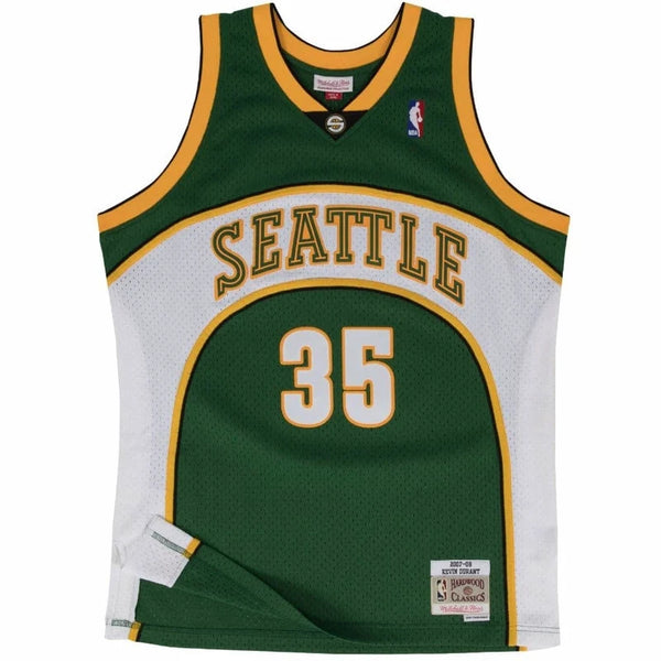 MITCHELL & NESS 2007 SWINGMAN ROAD JERSEY SEATTLE SUPERSONICS KEVIN DURANT by Mitchell and Ness
