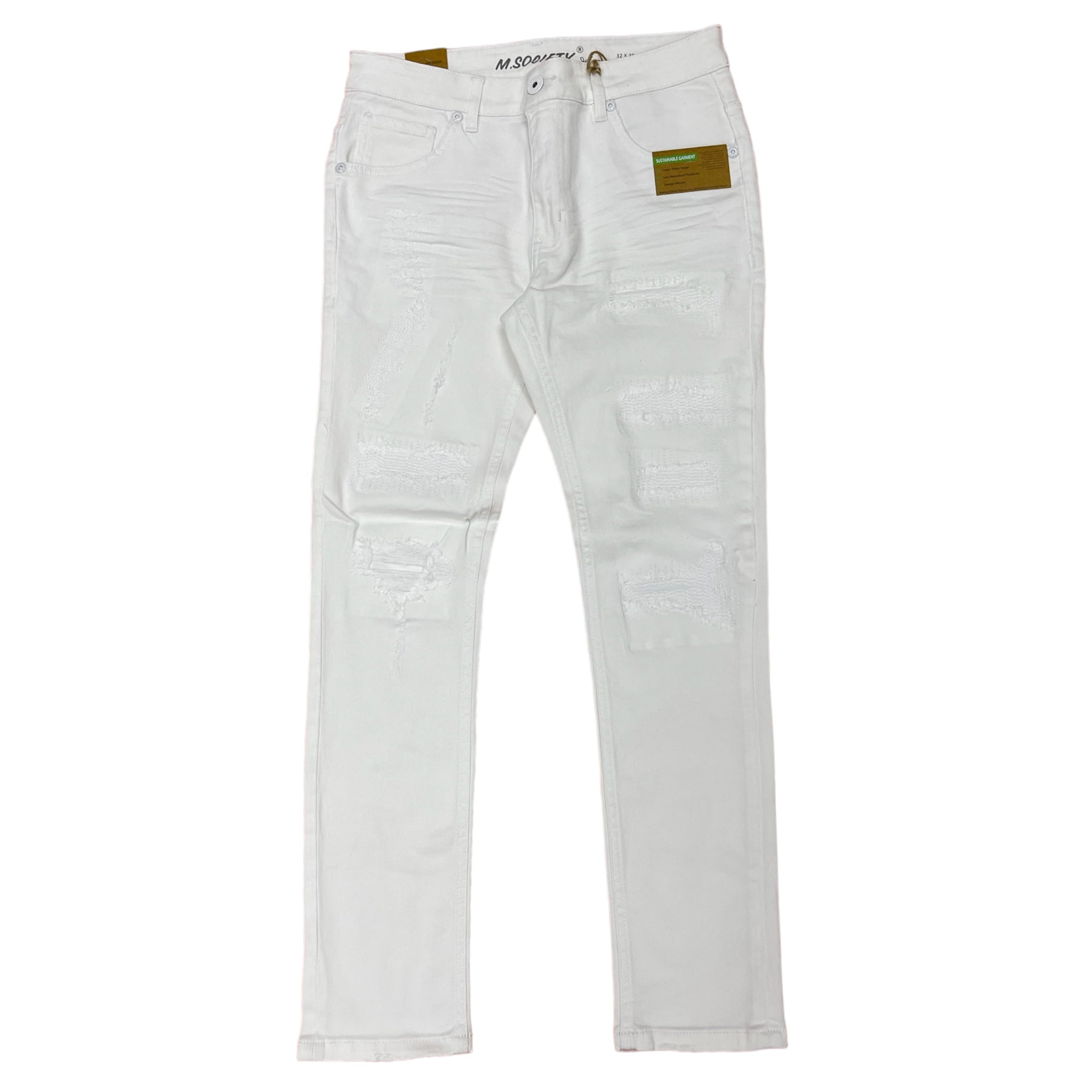 M SOCIETY 80252-WHITE