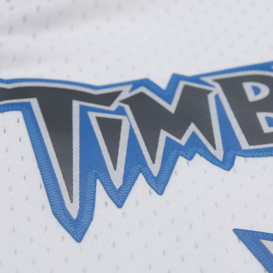 MITCHELL AND NESS NBA WHITE MINNESOTA TIMBERWOLVES 2003 KEVIN GARNETT JERSEY by Mitchell and Ness