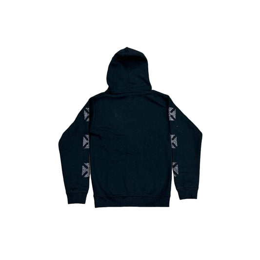 FWRD CRYSTAL HOODIE-BLACK by FWRD